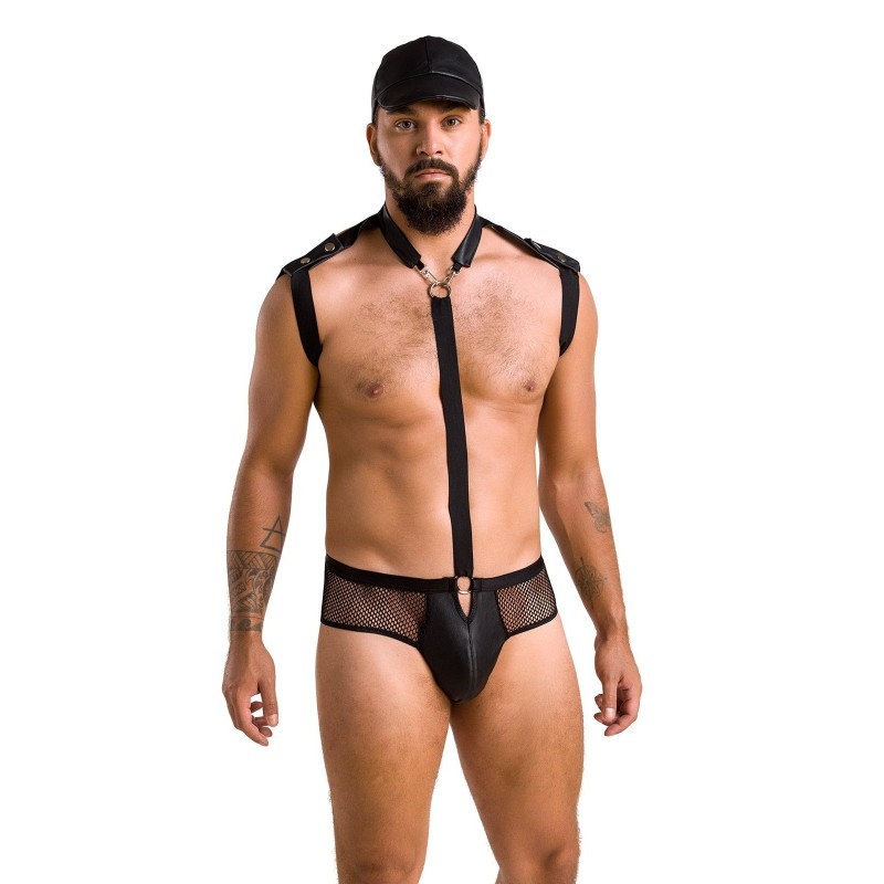 Ensemble De 3 Pièces John Noir Passion 40-42 L/XL