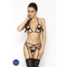 Set od 3 komada Laura Crni Passion 40-42 L/XL