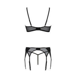 3-teiliges Set Leafa Schwarz Eco Collection Passion 44-46 XXL/3XL