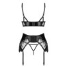 Ensemble De 3 Pièces Leonela Noir Beauty Night Fashion 36-38 S/M