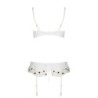 3-teiliges Lovelia Set Weiß Passion 40-42 L/XL
