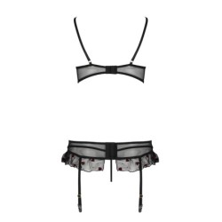 Set de 3 Piese Lovelia Negru Passion 40-42 L/XL