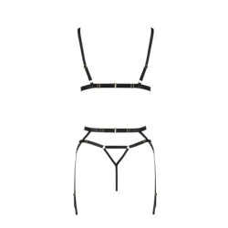 3-delt sæt Meggy Sort Devil Collection Passion 36-38 S/M