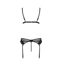 3-delige Nessy Set Zwart Passion 40-42 L/XL