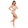 Conjunto De 3 Peças Peony Branco Beauty Night Fashion 36-38 S/M