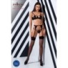 Set di 3 Pezzi Perdita Nero Devil Collection Passion 40-42 L/XL
