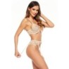 Conjunto De 3 Peças Rose Nude Beauty Night Fashion 36-38 S/M