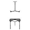 Set di 3 Pezzi Satara Nero Erotic Line Passion 36-38 S/M