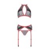 3-teiliges Satara Set Rot Erotic Line Passion 36-38 S/M