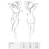 Set di 3 pezzi Tonya Nero Passion 36-38 S/M