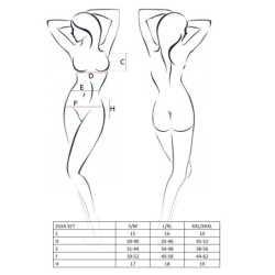 3-delige Zoja Set Zwart Passion 44-46 XXL/3XL