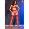 Ensemble De 4 Pièces Cr-4713 Rouge Chilirose 40 L