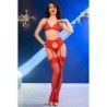 Set di 4 Pezzi Cr-4848 Rosso Chilirose 38 M