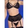 5 részes Cr-4728 szett, fekete Chilirose 38 M