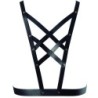 Bijoux - Indiscrets Maze Arnês Cruzado Com Decote Preto