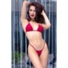 Conjunto De Bikini Cr-4449 Vermelho 36-38 S/M