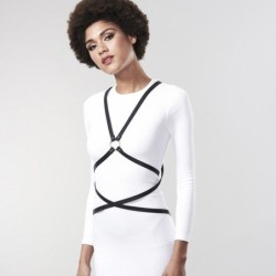 Bijoux Indiscrets Maze - Мултипозиционен колан Черен