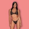 Elisetta Obsessive Sort sæt 40-42 L/XL