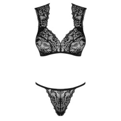 Elisetta Obsessive Sort sæt 40-42 L/XL
