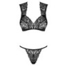 Elisetta Obsessive Sort sæt 40-42 L/XL
