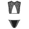 Elisetta Obsessive Sort sæt 40-42 L/XL