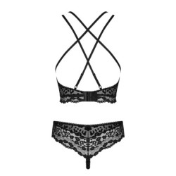 Комплект Giully Obsessive Черен 36-38 S/M