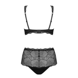 Klarita Obsessive Black Set 40-42 L/XL