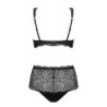 Klarita Obsessive Black Set 40-42 L/XL