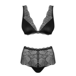 Klarita Obsessive Black Set 40-42 L/XL