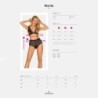 Klarita Obsessive Zwarte Set 40-42 L/XL