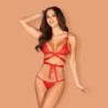 Souprava Lovlea Obsessive Červená 36-38 S/M