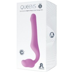 Queens Strap-On Fleksibilni Ružičasti Veličina S