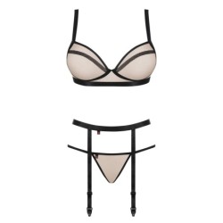 Nudelia Obsessive Sort sæt 40-42 L/XL