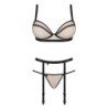 Čierny set Nudelia Obsessive 40-42 L/XL