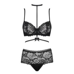 Conjunto Raquelia Obsessive Negro 40-42 L/XL