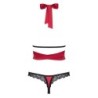 Completo Sensuelia Obsessive Rosso 36-38 S/M