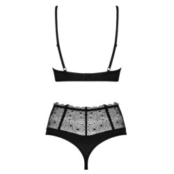 Sharlotte Obsessive Zwarte Set 40-42 L/XL