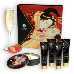 Комплект Shunga Secretos De Geisha Ягода и Шампанско