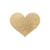 Bijoux - Indiscrets Flash Nippelpads Herz Gold