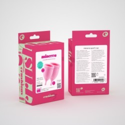 Copos Menstruais Minerva S + L Com Bolsa Crushious