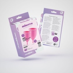 Copos Menstruais Minerva S + L Com Bolsa Crushious