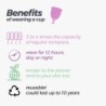 Minerva Menstrual Cups S + L With Pouch And Toy Cleaner 150 Ml Crushious