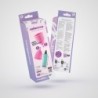 Copos Menstruais Minerva S + L Com Bolsa E Limpador De Brinquedos 150 Ml Crushious