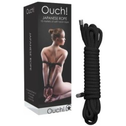 Frânghie de constrângere Japanese 10 Metri Neagră