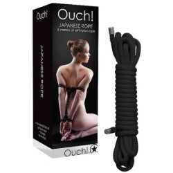 Frânghie de constrângere Japanese 5 Metri Neagră