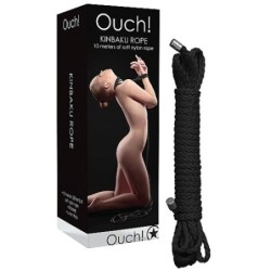 Σχοινί Περιορισμού Kinbaku 10 Μέτρων Μαύρο