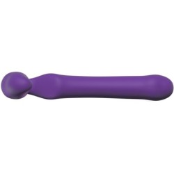 Queens lankstus violetinis dirželis Strap-On, dydis L