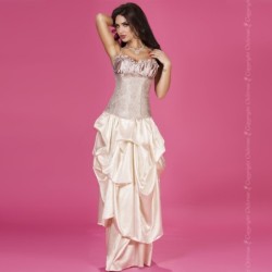 Korsetas Chilirose Cr-3669 Beige 44 XXL