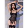 Corset Cr-4601 Sort Chilirose 40 L