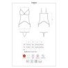 Corsetto E Slip Contica Obsessive Nero 36-38 S/M